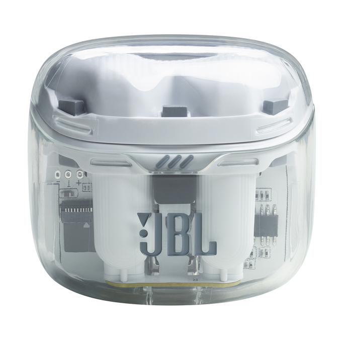 JBL Tune Flex Ghost Edition - White Ghost - True wireless Noise Cancelling earbuds - Detailshot 2 image number null